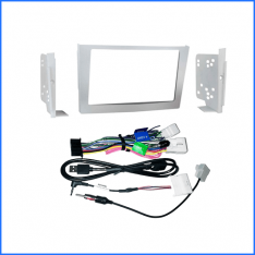 Holden Astra 2004-2009 AH Head Unit Installation Kit - Silver Finish