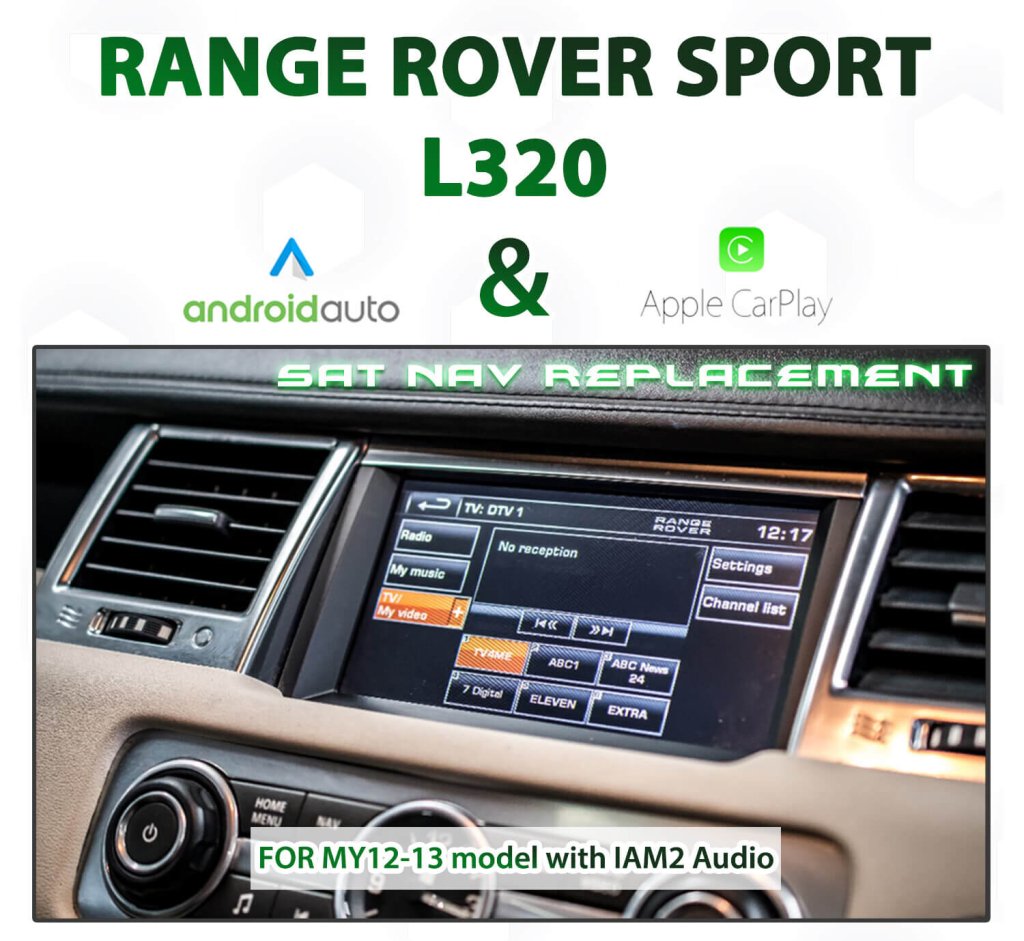 Range Rover Sports L320 2011 - 2013 Factory Audio Integrated Android ...
