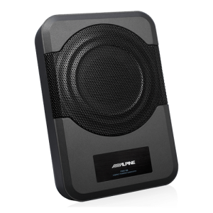 Alpine PWE-S8 Compact Powered 8" Subwoofer System - PPA Car Audio