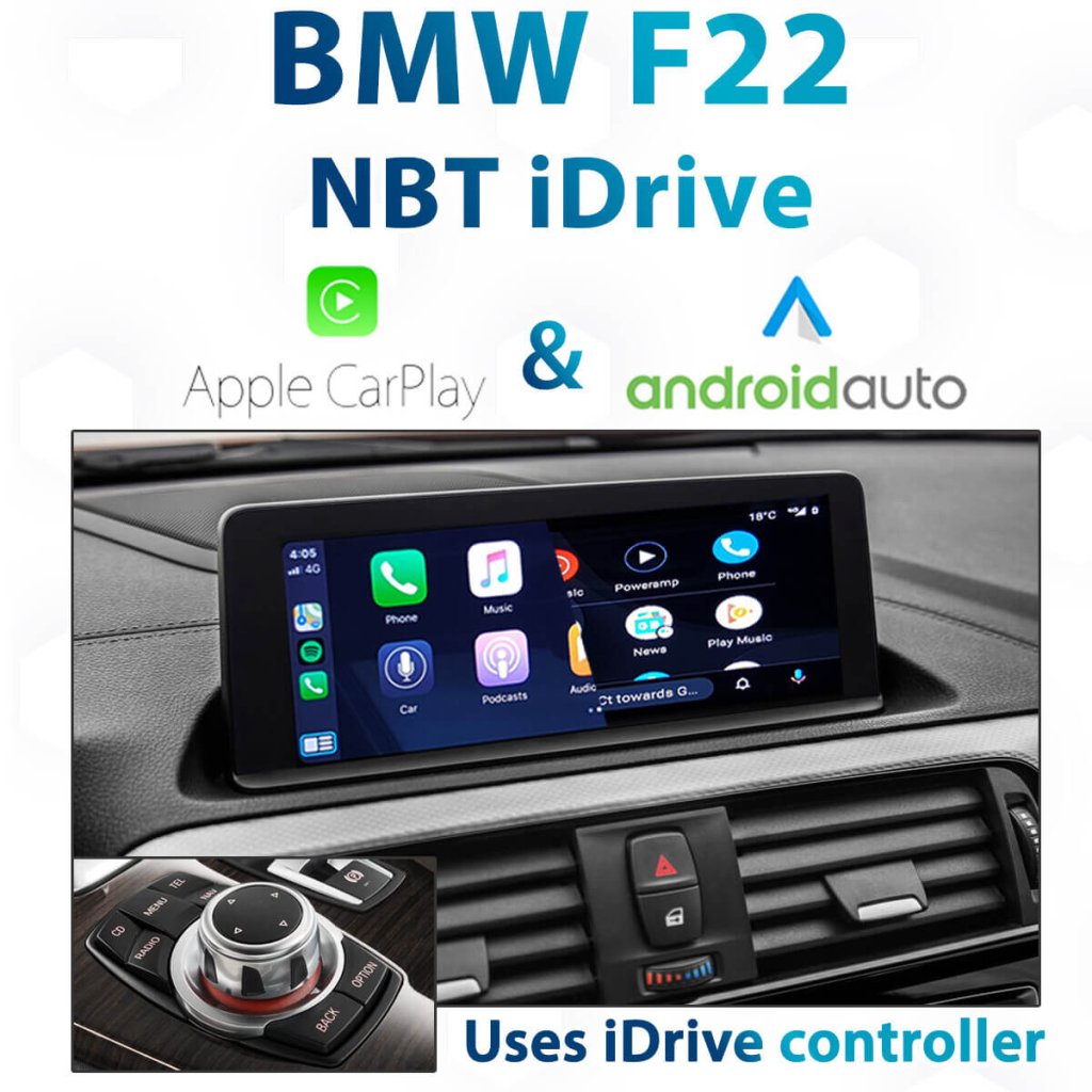 BMW F22 2 Series - iDrive NBT Apple CarPlay & Android Auto Integration ...