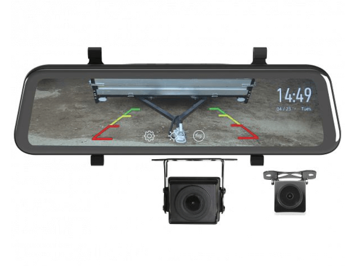 Gator GRV92MKT 9" Touch Screen HD Mirror Display 1080P HD Dual Camera Kit