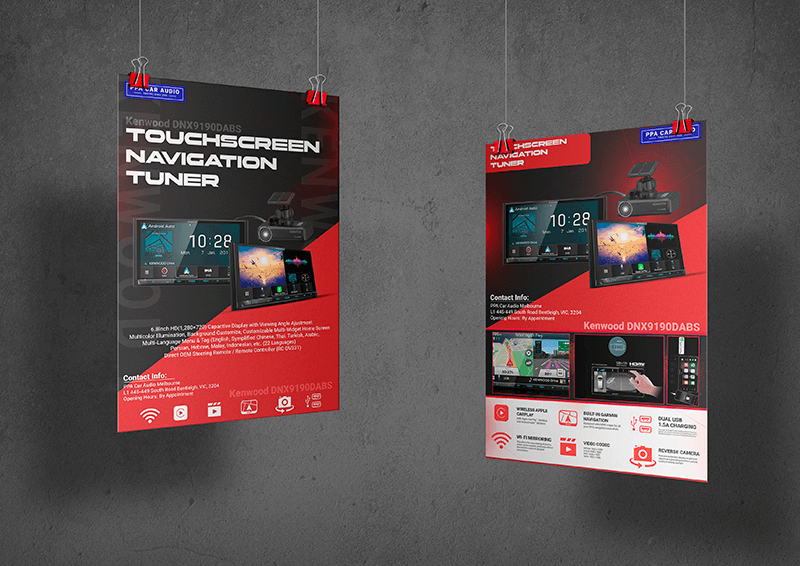 Kenwood Headunit Touchscreen Navigation