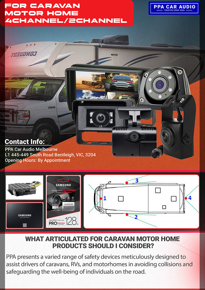 Caravans Recording System 4 Channel