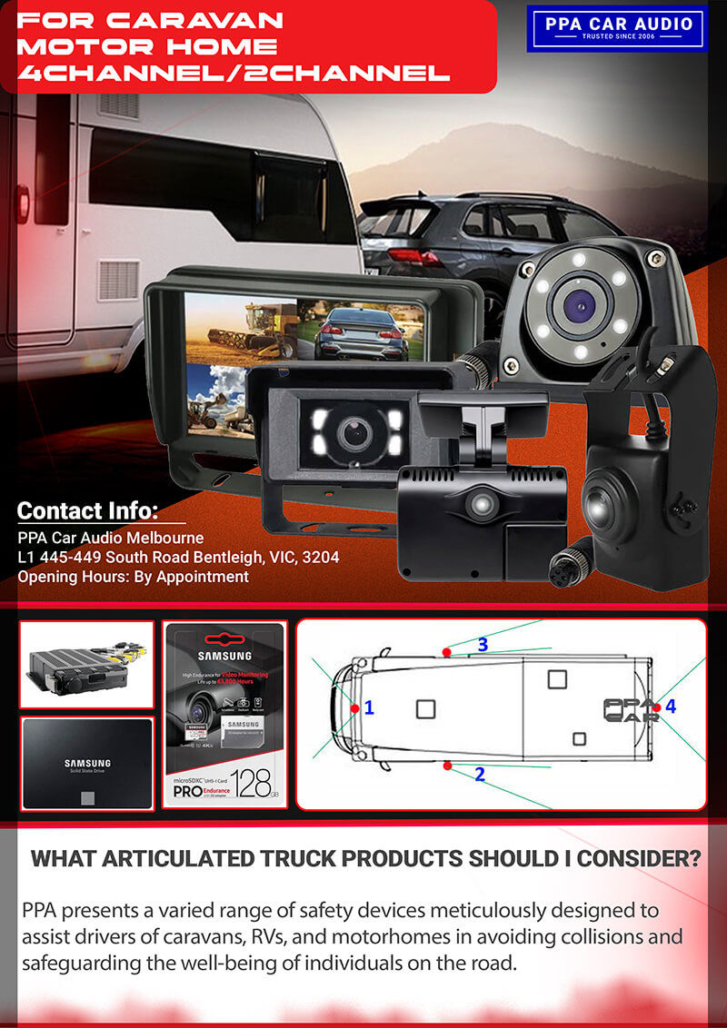 Caravans Recording System 4 Channel