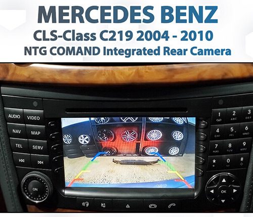 Mercedes Benz C219 CLS-Class - NTG2 NTG3 COMAND audio Reverse Camera Integration