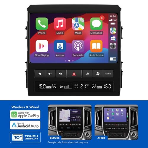 LandCruiser 200 infotainment upgrade