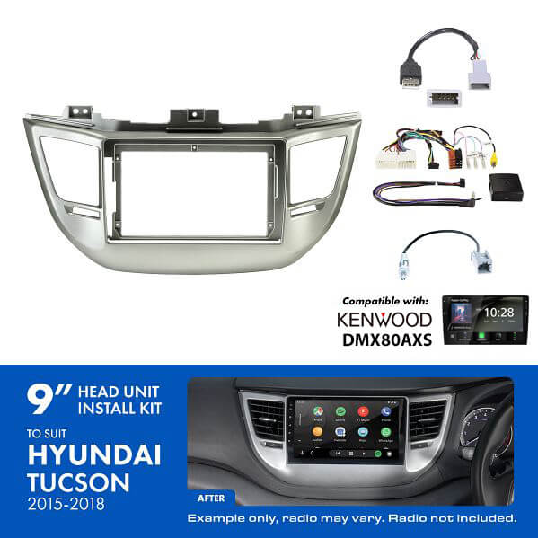Hyundai Tucson 2015-2018 Headunit Install Kit