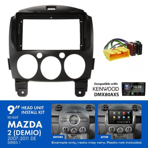Headunit Upgrade Mazda 2 2007-2011
