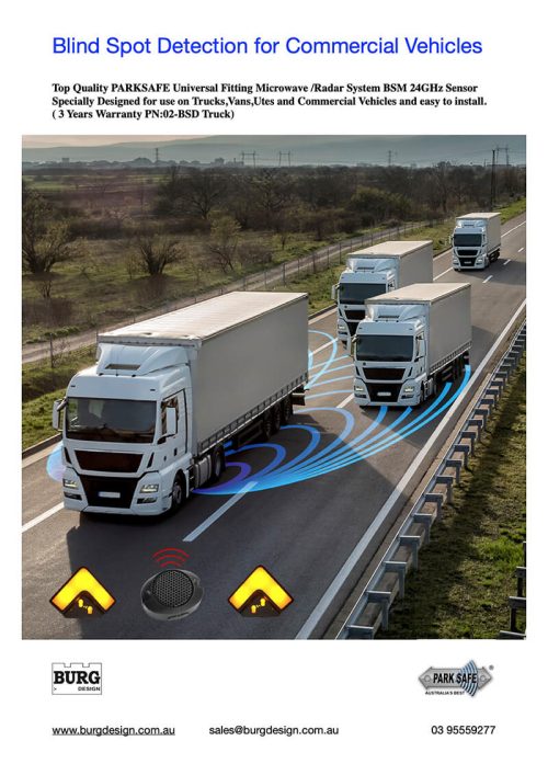 Blind Spot Radar for Commercial Vehicles