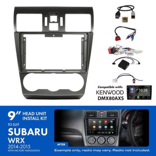 Headunit Upgrade Subaru WRX 2014–2015