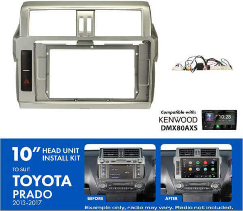 AKTO36 Toyota Prado Install Kit 2013–2017
