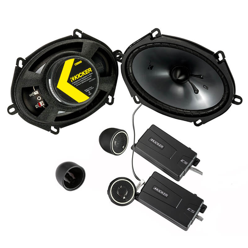 Kicker 46CSS684 5x7" Component Speakers