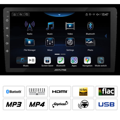 Alpine INE-AX809 9-inch Multimedia Receiver