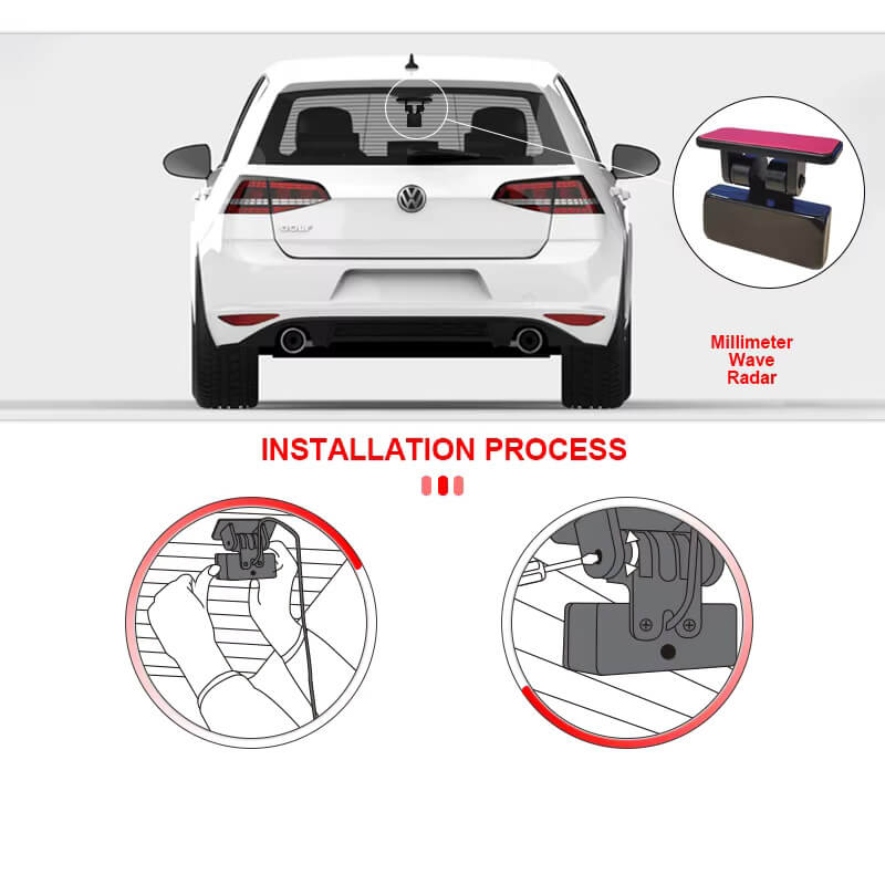 Car Radar Blind Spot Detection System 77GHz