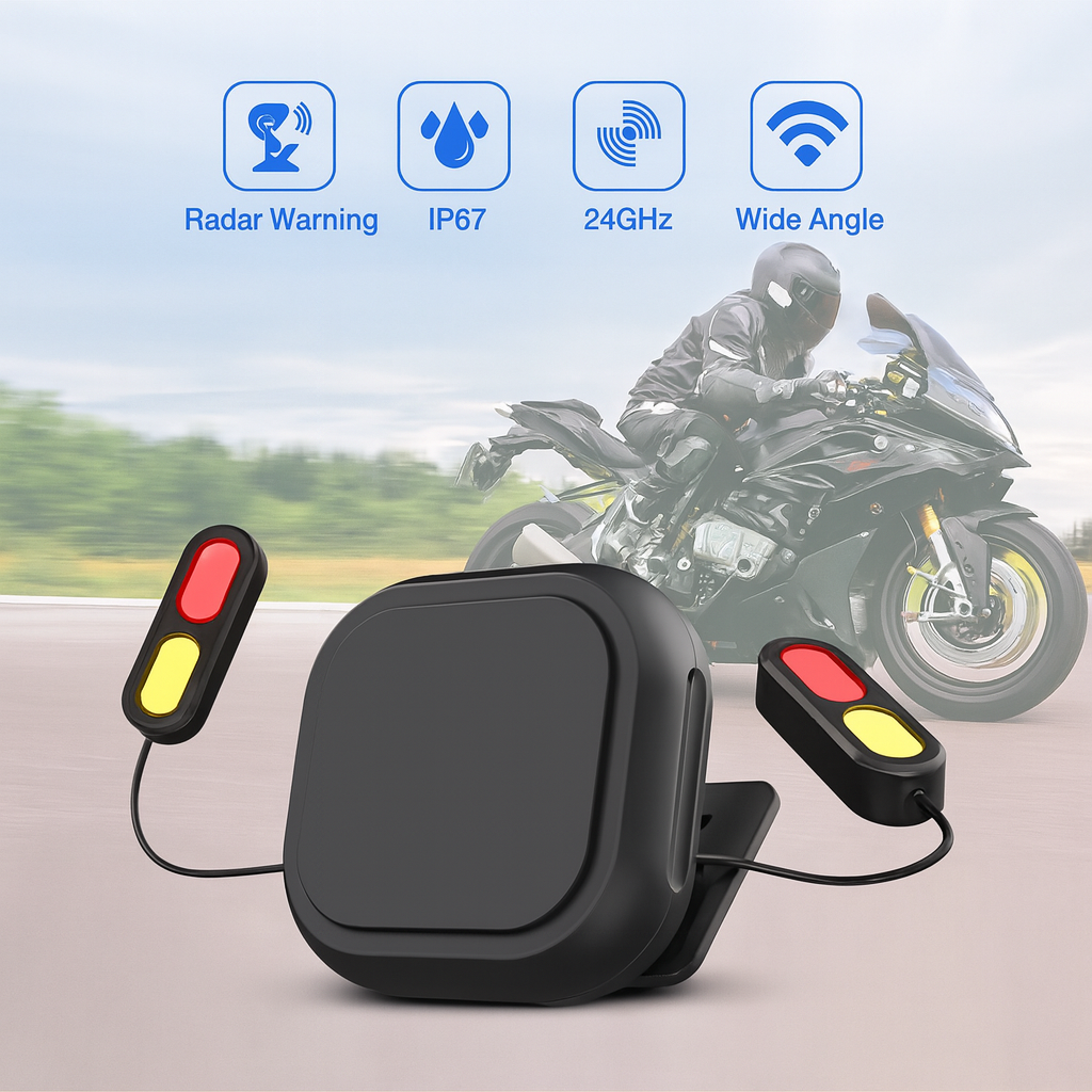 Motorcycle BSD Radar Detection System