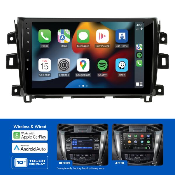 Nissan Navara 2019-2023 Headunit Upgrade