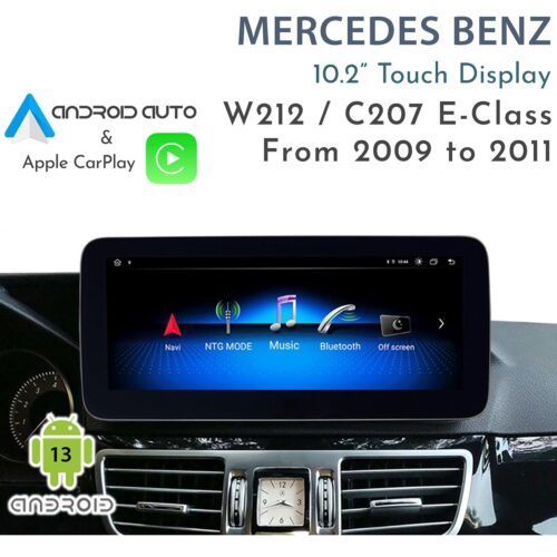 Mercedes E-Class W212 headunit upgrade